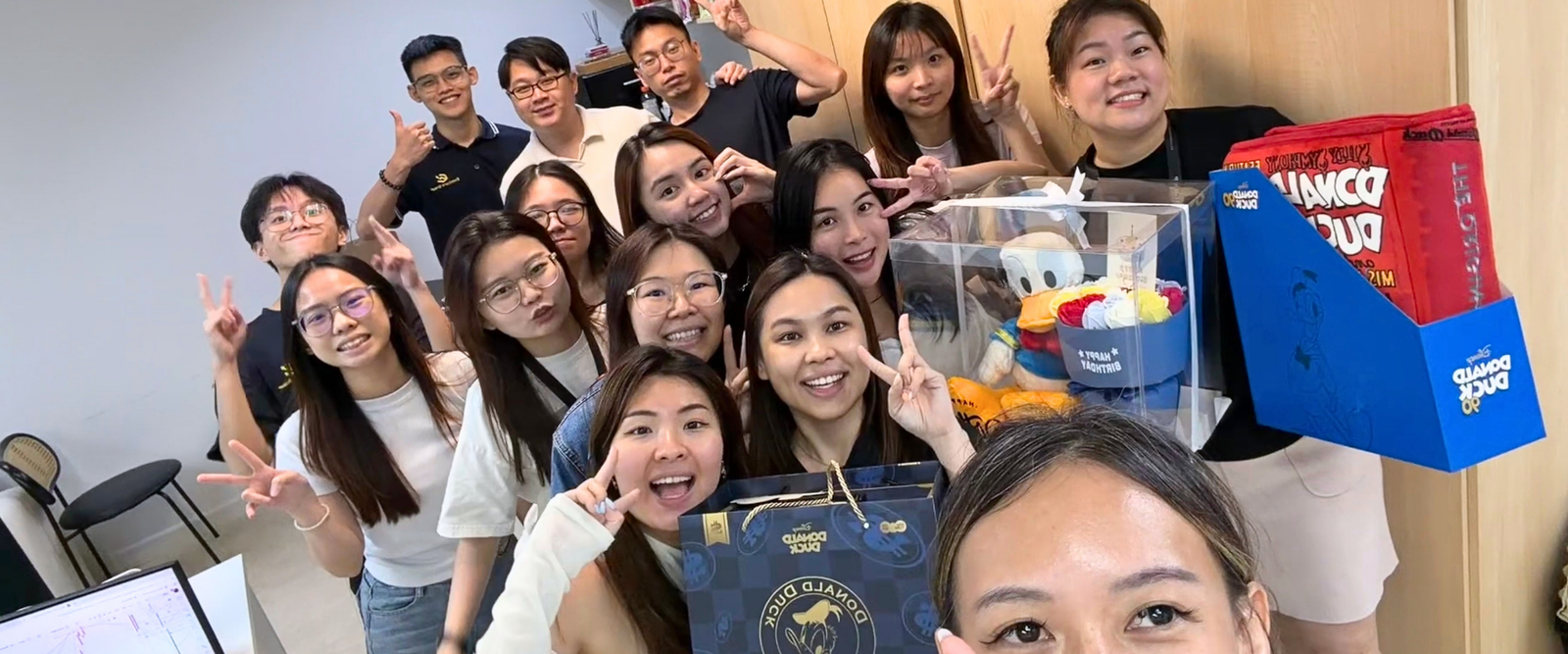 The Eventure Group team celebrating together